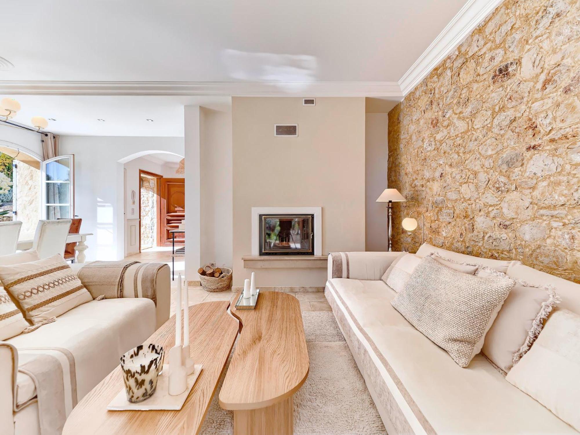 Bastide D'Architecte En Pierre Villa Cagnes-sur-Mer Exterior photo